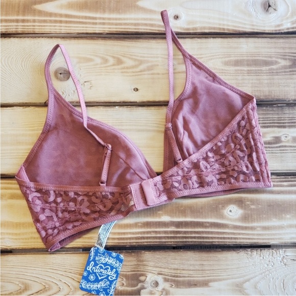 Free People Toni Bralette in Pink NWT - Picture 6 of 6